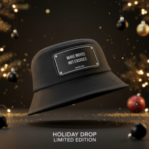 Make Moves Not Excuses Unisex Bucket Hat