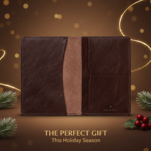 Marquess Passport wallet - Dark Brown