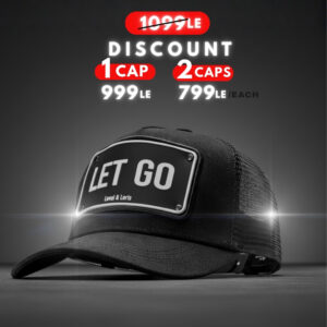 Let Go black Edition Unisex Trucker cap